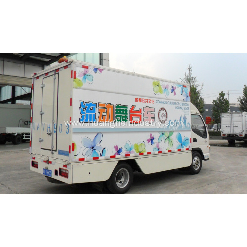 Mobile Loudspeaker Van With LED Screen